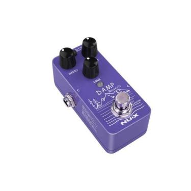 Imagem de Pedal Nux Damp Reverb Modos Plate/Mola/Hall + Shimmer/Freezee, Porta M