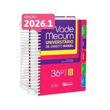 Imagem de Vade mecum universitário de direito rideel - 2026.1 - Editora Rideel