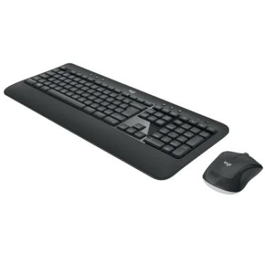 Imagem de Kit Teclado E Mouse Logitech Wireless Multimídia Mk540 Advanced Preto