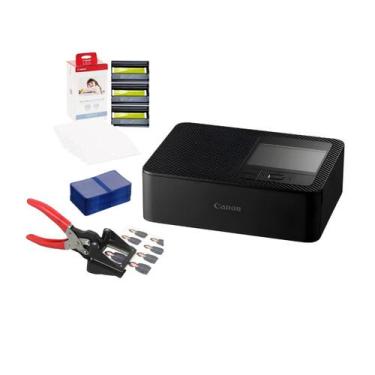 Imagem de Impressora Canon Selphy Cp1500 + 108 Fotos + Cortador + Carteirinhas