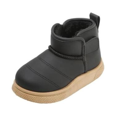 Imagem de Botas De Neve Para Bebês Meninos E Meninas, Impermeáveis, Pelúcia, Ant