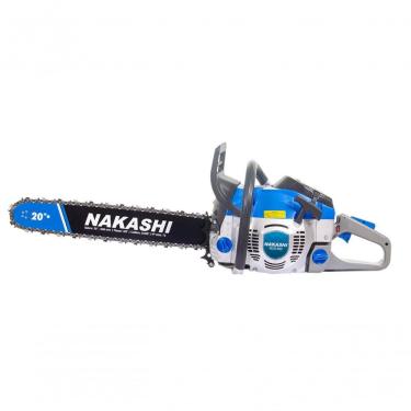 Imagem de Motosserra Nakashi 65,1Cc Barra 20'' Com Corrente 3/8''058''