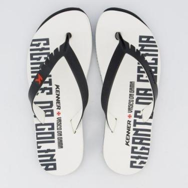 Imagem de Chinelo Kenner Red Vasco Preto e Branco, 40