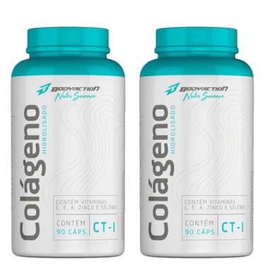 Imagem de Kit 2 Colágeno Hidrolisado Tipo I - 90 Cápsulas - BodyAction - Body Ac