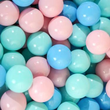 Imagem de Ball Pit Balls Heopeis 100 para crianças e crianças pequenas com bolsa