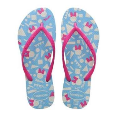 Imagem de Chinelo Havaianas Slim Disney Feminino Adulto Original-Unissex