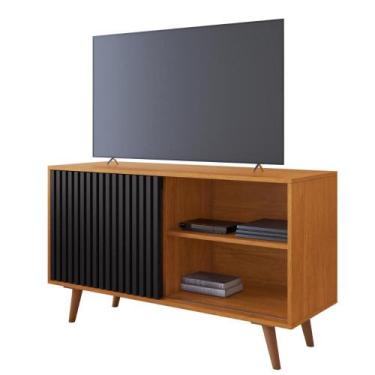 Imagem de Rack Zeus Para Tv até 43 Polegadas - Top Decor, Cinamomo/Onix