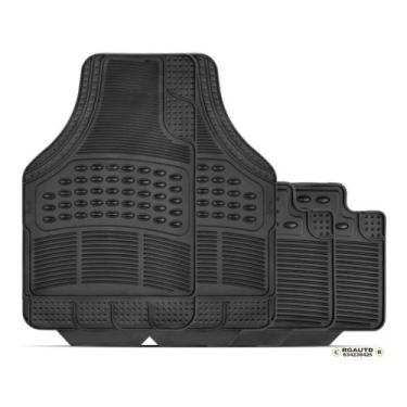 Imagem de Jogo De Tapete Borracha Automotivo Fox' 2009 2010 Preto