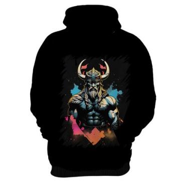 Imagem de Blusa de Frio Guerreiro Viking Nórdico Tribo 11 - Kasubeck Store®, P