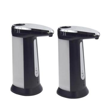Imagem de Kit 2 Dispenser Saboneteira Automatica Sensor Infravermelho 380ml Sabo