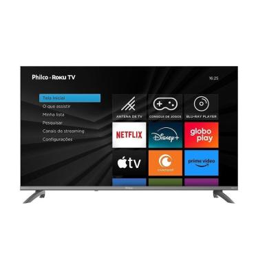 Imagem de Smart TV LCD LED 43" Philco P43CRA - Full HD com Wi-Fi, 2 USB, 3 HDMI, HDR10, Roku...