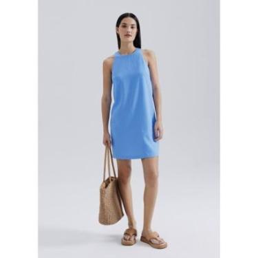 Imagem de Vestido Curto Evasê Com Linho Hering-Feminino