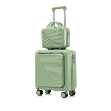 Imagem de Mala de Viagem + Frasqueira 10kg Anac Compartimento Notebook 15.6 Pole