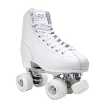 Imagem de Patins Quad Traxart Klassic Branco - 58mm X 32mm Abec-5, 36