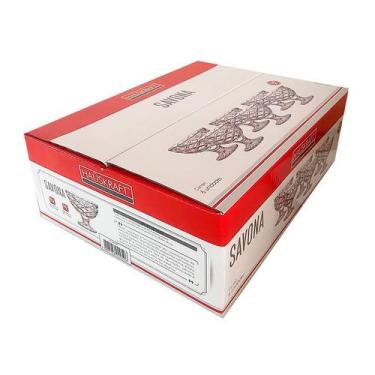 Imagem de Conjunto de 6 Taças Sobremesa Savona Vidro 220ml TCSV029 - Hauskraft -