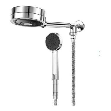 Imagem de Chuveiro Auto Limpante Com Desviador Technoshower Cromado Docol