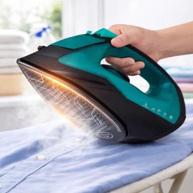 Imagem de Ferro de Passar Roupas Vapor Contínuo Alta Potência para Algodão Linho