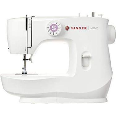 Imagem de Máquina de Costura Singer M1605 Branca - 127V, Branco, 110V