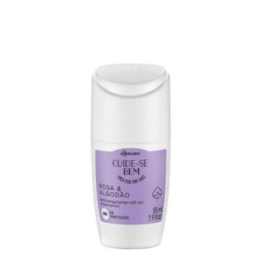 Imagem de Desodorante Roll On Cuide-se Bem Rosa e Algodão 55ml - O Boticário