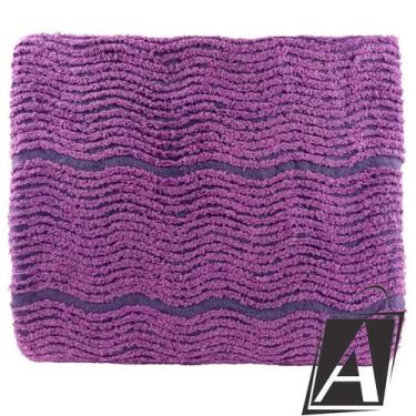 Imagem de Colcha Chenille Ipanema Solteiro Tradicional Algodão Cor:Roxo - Guarat
