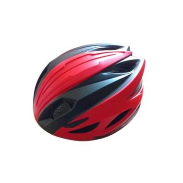 Imagem de Capacete GTS MTB In Mold G Com Led Preto e Vermelho Fosco, Vermelho