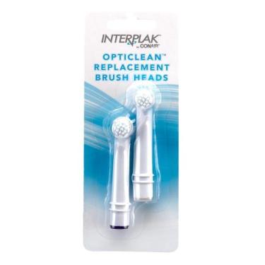 Imagem de Cabeças de escova de reposição Interplak RBG3 OptiClean, pacote com 2