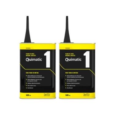 Imagem de 2 Fluido De Corte Quimatic Nº1 500ml AF1 Tapmatic Lubrificante Refrige
