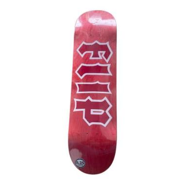 Imagem de Shape Flip Maple Logo Vermelho 8.25 Tamanho:ÚnicoGênero:HomemCor:Verme