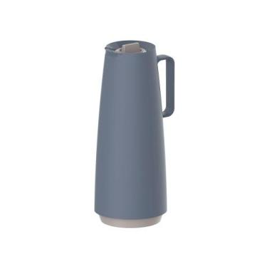 Imagem de Garrafa Térmica Tramontina Exata 1L, Azul