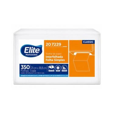 Imagem de Toalha de papel interfolhado f.simples elite classic c/ 350 folhas - E