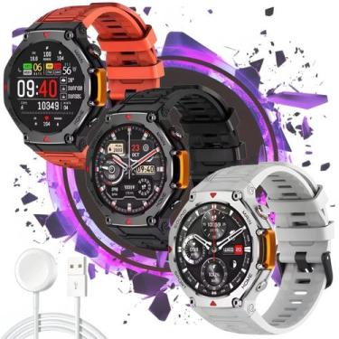 Imagem de Relógio Smartwatch M Rex 4 Original Microwear Gps Bluetooth ChatGpt 5 