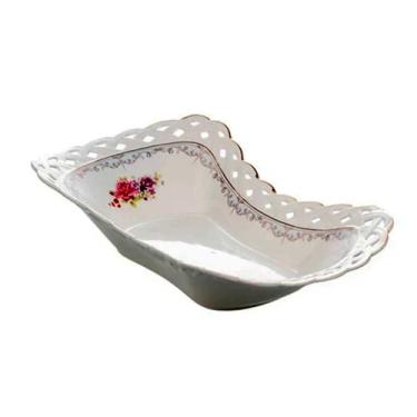 Imagem de Petisqueira New Bone China Mon Cheri L Hermitage 28,5x16,5cm