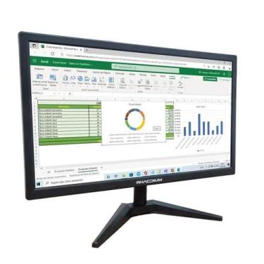 Imagem de Monitor Rhadium LED 19.5 Wide RHALCD0001 Preto