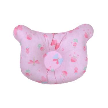 Imagem de Travesseiro Bublim Anatômico com Formato Ergonômico para Bebê Cor: Roxo Incomfral