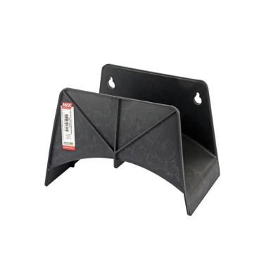 Imagem de Suporte de Mangueira 36510 Organização Eficiente com Instalação Simples Preto Max Metalúrgica
