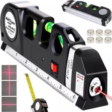 Imagem de Nível Laser Profissional Ferramenta 4 Em 1 Medidor Multiuso - Genérica