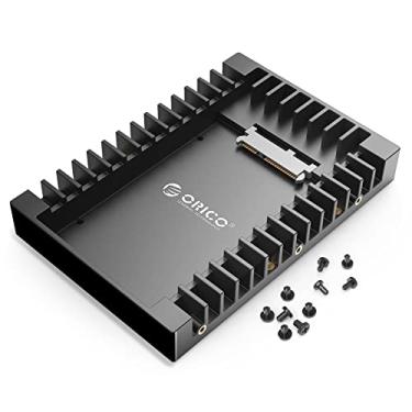 Imagem de ORICO 2.5 SSD Adaptador de disco rígido SATA para 3,5 Bandeja de montagem do conversor de disco rígido interno para 7/9,5/12,5 mm HDD 2,5 polegadas/SSD com interface SATA III