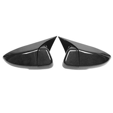 Imagem de Venda Louca Capa do espelho retrovisor da, capa de fibra de carbono, tampa do espelho lateral para manutenção do carro, peças automotivas, compatível com reparo de automóveis 20182020