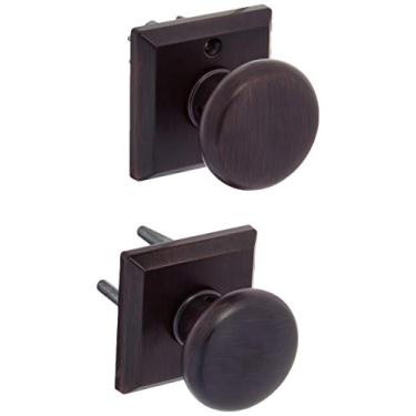 Imagem de Baldwin Tubo de passagem de reserva PSTUBCSR260 com rosa quadrada contemporânea em acabamento cromado brilhante