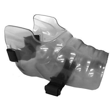 Imagem de Skate Fender Pro – Proteção para os pés para hóquei no gelo contra discos, bastões, Clear, Small