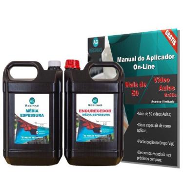 Imagem de Resina Ag Epoxi Media Espessura Com 6Kg
