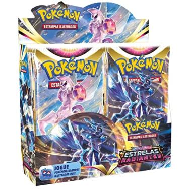 Imagem de Box 36 Booster Cards Pokémon Espada e Escudo 10 Estrelas Radiantes Copag cards cartas em português