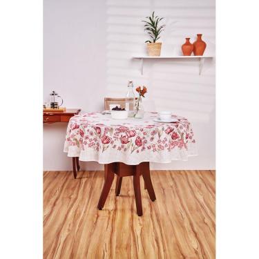 Imagem de Toalha de Mesa Estampada Pop Redonda 4 Lugares 1,55 m Lepper