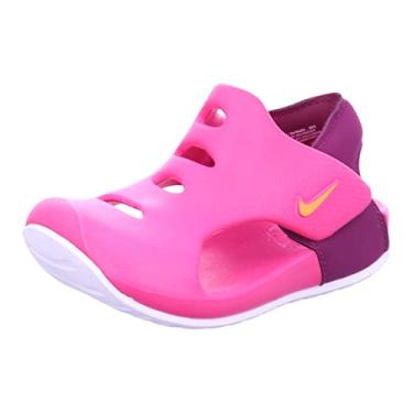 Imagem de Nike Baby Boy's Sunray Protect 3 (Infant/Toddler) Pink Prime/Kumquat/Sangria/White 6 Toddler M