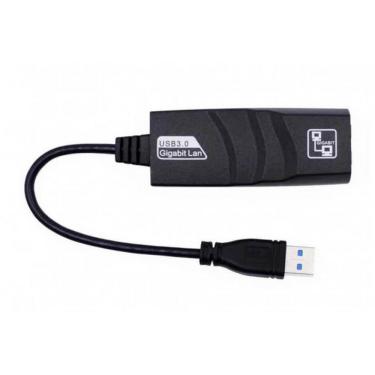 Imagem de Adaptador de Rede Comtac Gigabit RJ-45/USB 3.0 - Preto