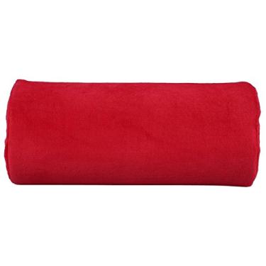 Imagem de Almofada De Descanso De Mão De Salão De 10 Cores, Almofada De Esponja Macia Destacável Lavável Para Arte De Unhas - Apoio De Braço Ferramenta De Manicure (Vermelho)