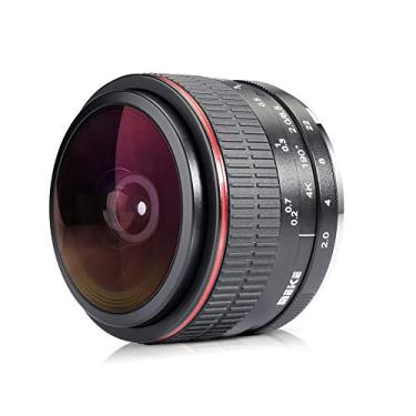 Imagem de Meike Lente olho de peixe Optics MK 6,5 mm f2.0 ultra grande angular para MFT