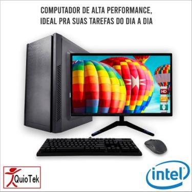 Imagem de Computador +Monitor 19" Q303m Intel Core I3-3.3Ghz, 8Gb, Ssd480gb, Win
