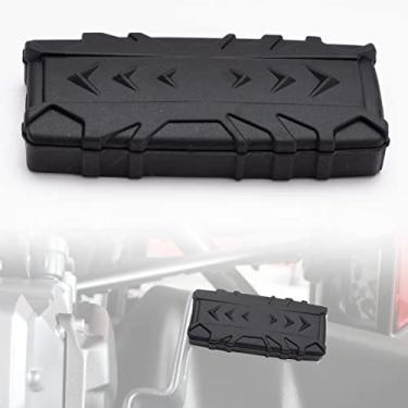 Imagem de A & UTV PRO Pedal de freio maior para Can Am Spyder F3 todos os modelos, suporte de apoio de pé de freio de borracha estendida acessórios de almofada, preto, 1 peça