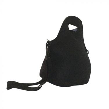 Imagem de Bolsa Lancheira Térmica Neoprene Com Alça Yins Preta